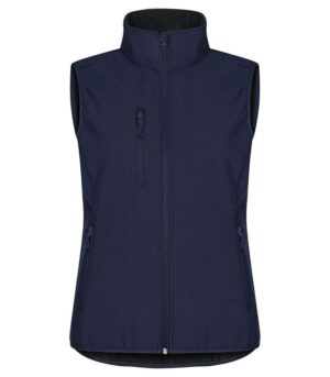 Classic Softshell Vest Dame Navy
