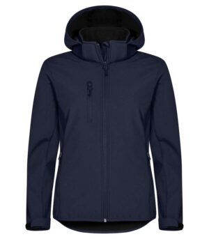 Classic Softshell Hoody Lady Navy