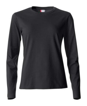 Basic-T L/S Ladies Black