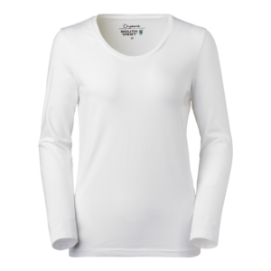 Sandryds Lily Lds rn ls GOTS white