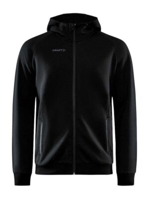 Core Soul Full Zip Hood M Black