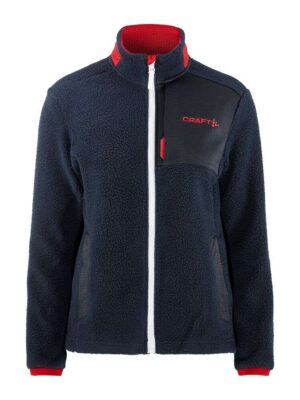 Craft Nor Adv Explore Pile Fleece Jacket W Blaze/Red