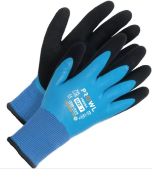 Prowl vinterhanske dobbeldyppet Svart/Blå