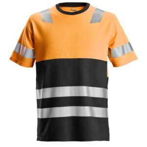 Snic TSKJORTE 2534 ORANGE/BLACK KL1