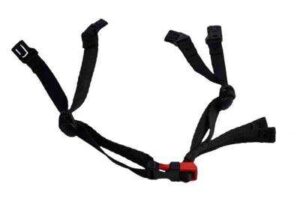 Iris 2 4-punkts hakestropp for vernehjelm