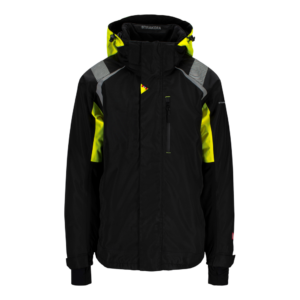 Strakofa Valle Vinterjakke sort/fl gul