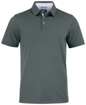 CB Advantage Premium Polo Mens Pistol Grey