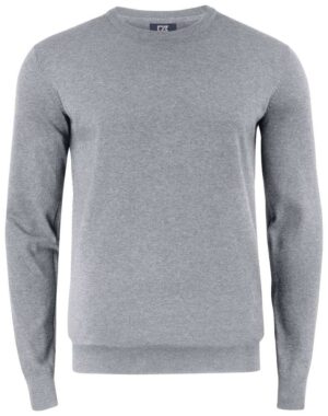 Oakville Crewneck Men Grey Melange