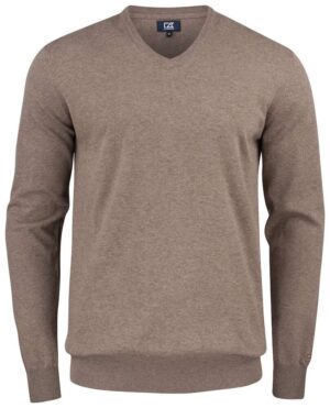 CB Oakville V-neck Men Nougat Melange