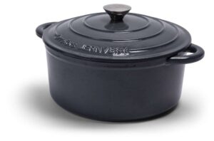 OJ Cast Iron Pot 5 litre Grey 0