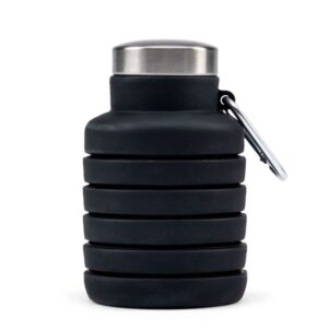 OF Vannflaske Silikon Black