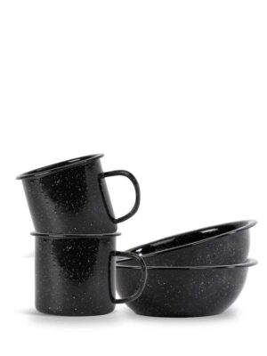 Skjærgård og holmer, svart