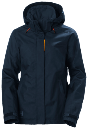 HH W LUNA SHELL JACKET NAVY