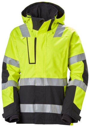 W LUNA HI VIS SHELL JACKET