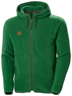 HH HERITAGE PILE HOODIE 460GREEN