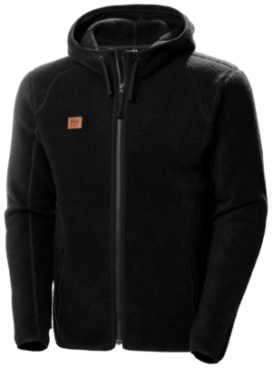 HH HERITAGE PILE HOODIE 990BLACK