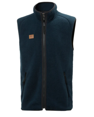 Heritage Pile Vest Navy