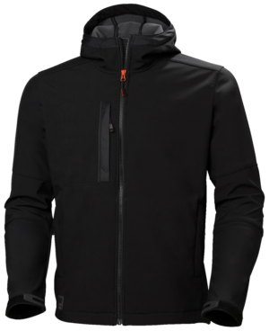 HH KENSINGTON HOODED SOFTSHELL 990BLACK