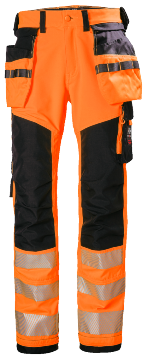 HH ICU CONSTRUCTION PANT CLASS2 269 ORANGE/EBONY