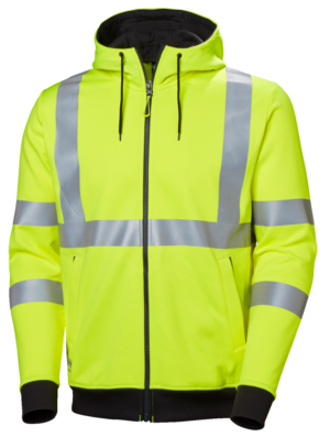 Addvis Hi Vis Hettejakke Med Glidelås