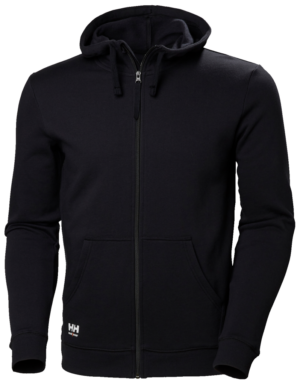 HH MANCHESTER ZIP HOODIE BLACK