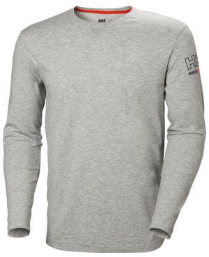 HH KENSINGTON LONGSLEEVE 930GREYM