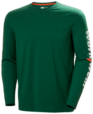 HH WW GRAPHIC LONGSLEEVE 460GREEN