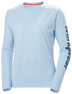 W LOGO LANGERME PINNACLE BLUE 513