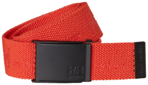 HH LOGO WEBBING BELT ORANGE