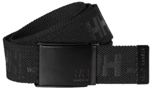 HH LOGO WEBBING BELT 990 BLACK