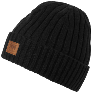 NAVY CLASSIC WOOL CUFF BEANIE 990 BLACK