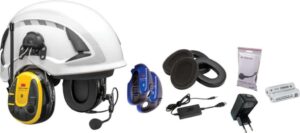 Peltor WS Alert X m/hjelmfeste Batteri og lader, Bluetooth