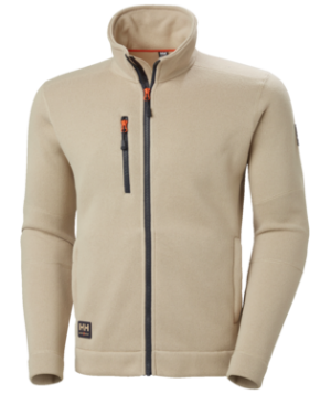 KENSINGTON KNIT FLEECE JACKET 789 SAND EBONY