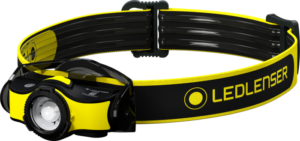 Led Lenser Hodelykt Industri iH5R 400lm sort/gul