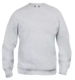 Clique Basic roundneck Lys grå