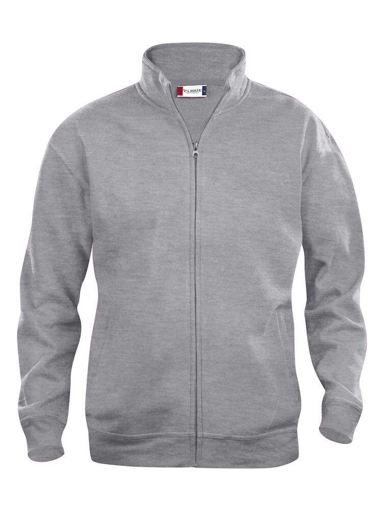Basic Cardigan Grey Melange