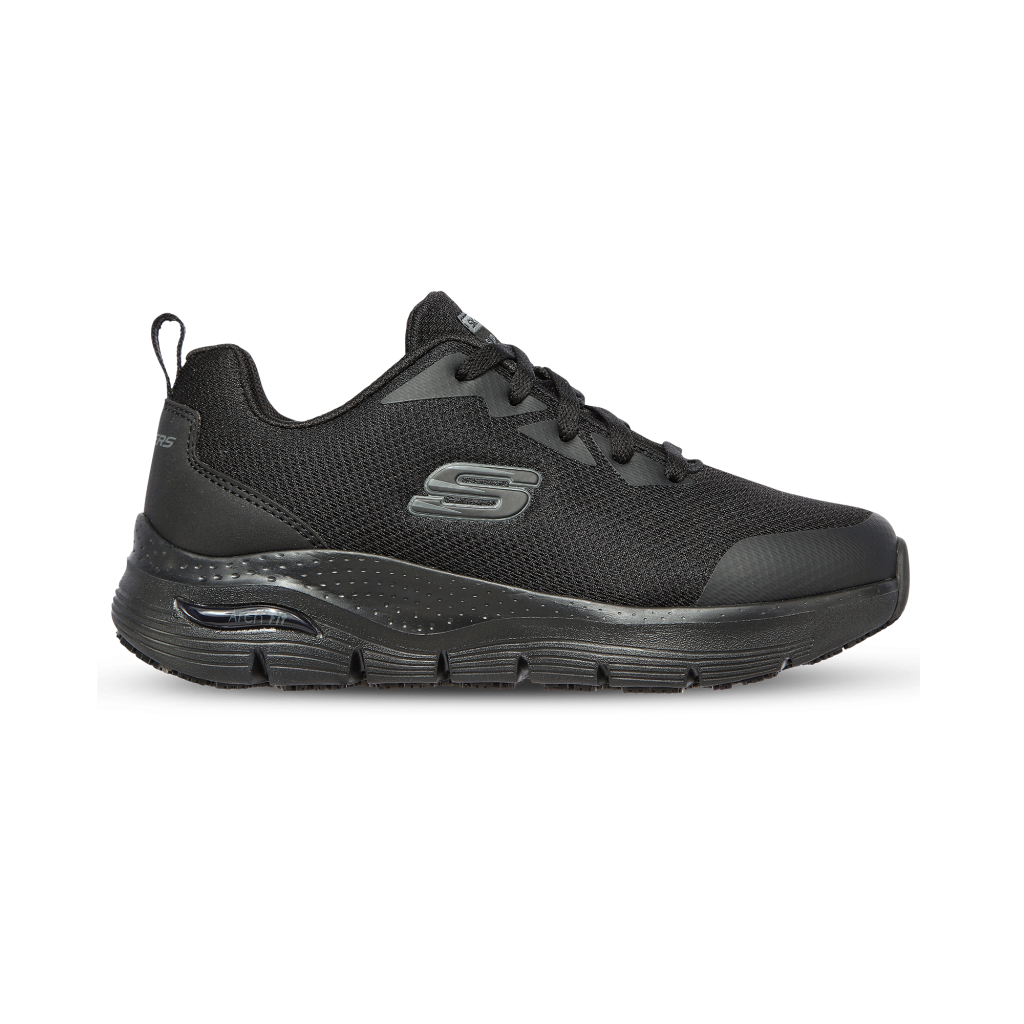 Arch Fit Work Shoe W Black