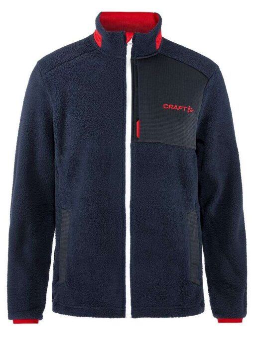 Craft Nor Adv Explore Pile Fleece Jacket M Blaze/Brightred