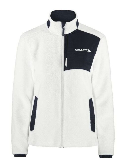 Craft Nor Adv Explore Pile Fleece Jacket W White/Blaze