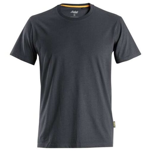 2526 Steel Grey  AllroundWork, T-skjorte i økologisk bomull