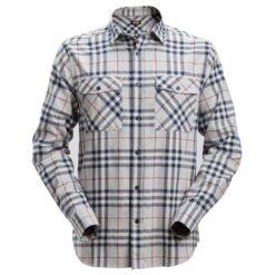 Snic FLANELLSKJORTE ASH/CHILI RED