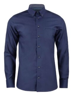 JH&F Red Bow 121 Slim Fit Navy