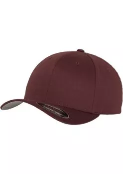 FL6277 Flexfit Wooly Combed Maroon