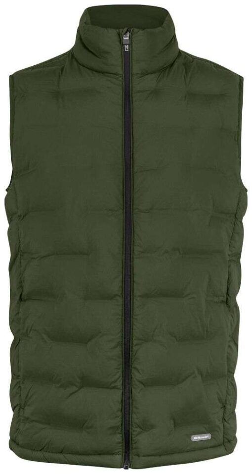 Baker Vest Men Ivy Green