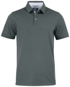 CB Advantage Premium Polo Mens Pistol Grey