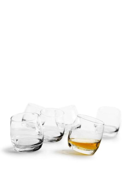 SF Whiskeyglass avrundet bunn, 6 stk