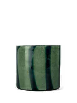 Vase/Candle holder Calore M Blandet Grønn