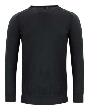 Merino U-Neck Black