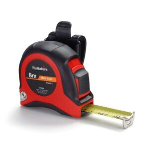 Kort målebånd stål PR 8M