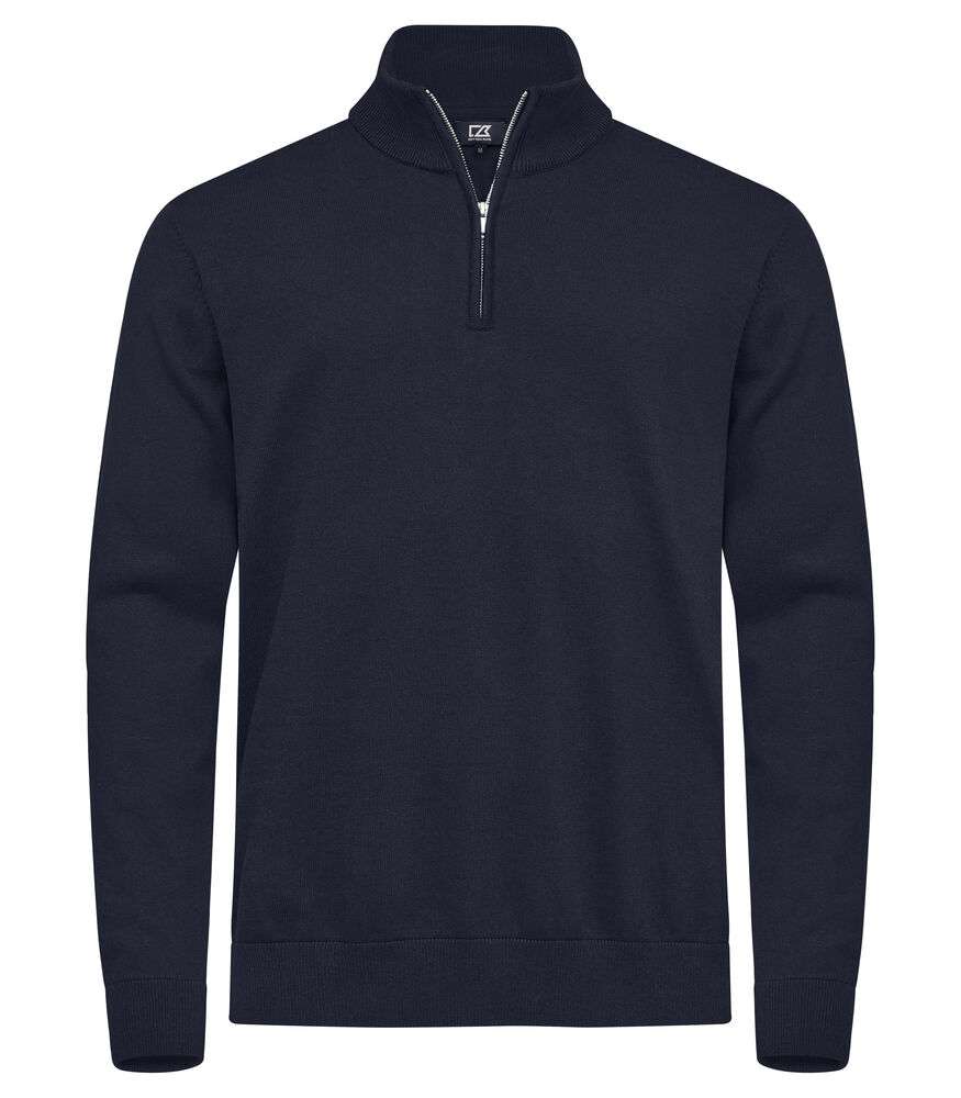 Oakville Half Zip Sweater Men Navy